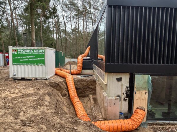 Hete-lucht pelletketel 30kW