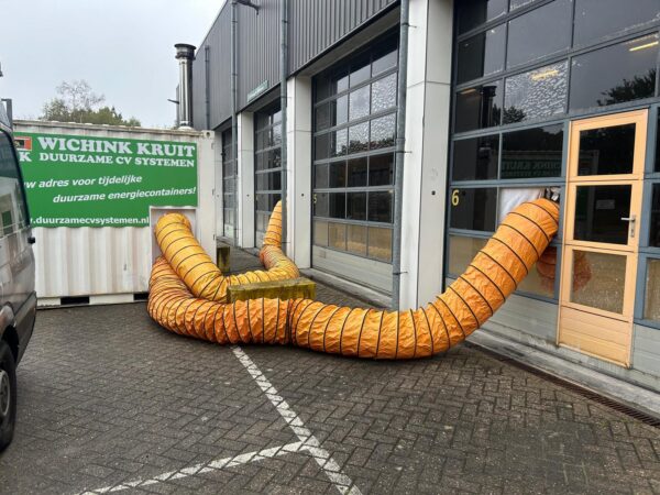 Hete-lucht pelletketel 30kW