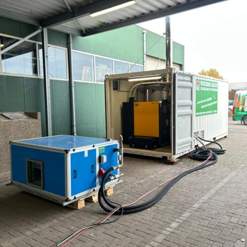 Indirect gestookte heater 130kW