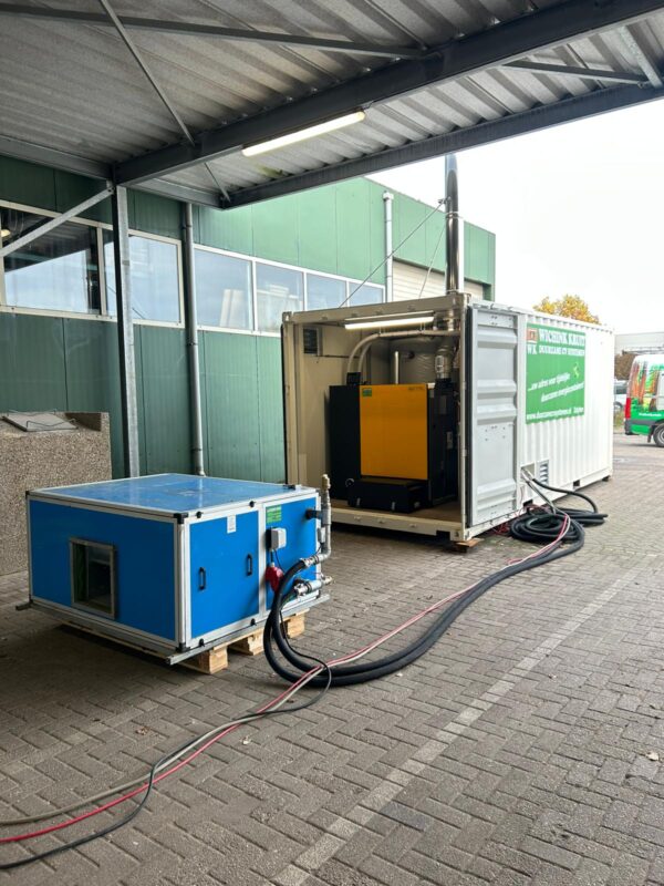 Indirect gestookte heater 130kW