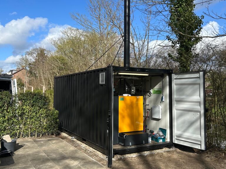 Ketelhuis 100kW voor appartementen complex.