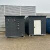 WK02 cv ketelhuis 170kW extern geïsoleerd in antraciet!