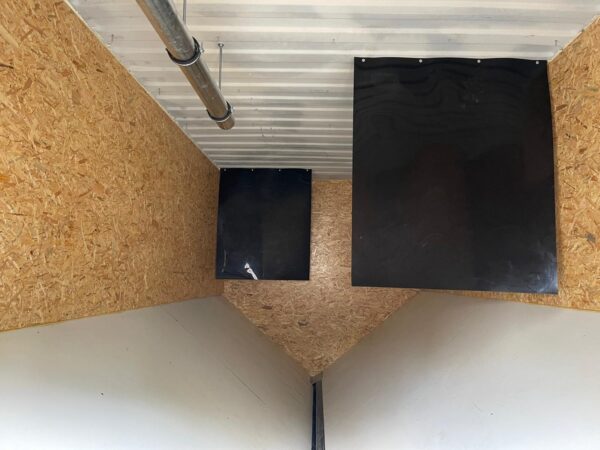 container 02-03 cv ketelhuis 170kW extern geïsoleerd in antraciet!